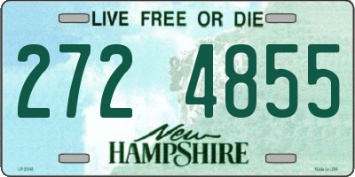 NH license plate 2724855