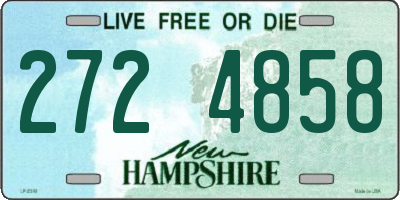 NH license plate 2724858