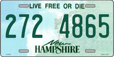 NH license plate 2724865