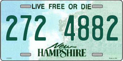 NH license plate 2724882