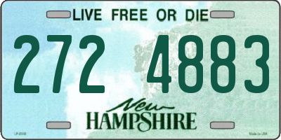 NH license plate 2724883