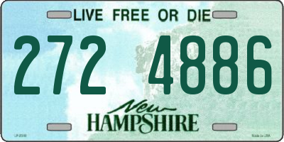 NH license plate 2724886