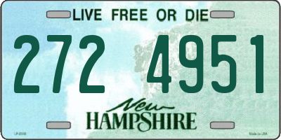 NH license plate 2724951