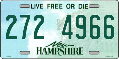 NH license plate 2724966