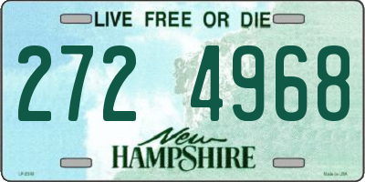 NH license plate 2724968