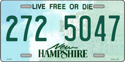 NH license plate 2725047