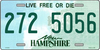 NH license plate 2725056