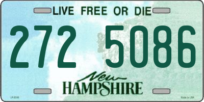 NH license plate 2725086