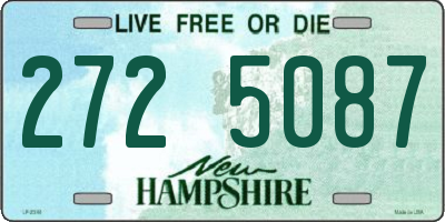 NH license plate 2725087