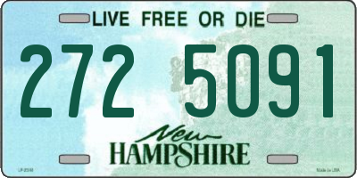 NH license plate 2725091