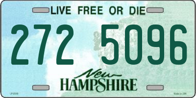 NH license plate 2725096