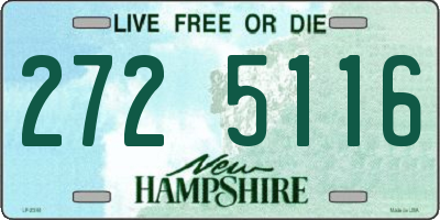 NH license plate 2725116