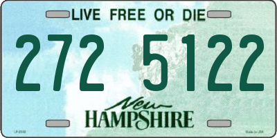 NH license plate 2725122