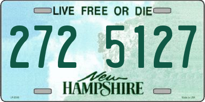 NH license plate 2725127