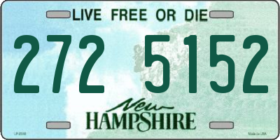 NH license plate 2725152