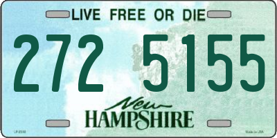 NH license plate 2725155