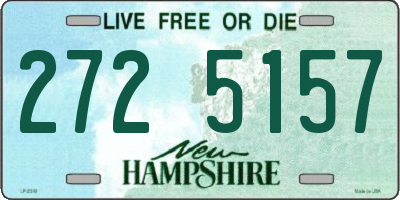 NH license plate 2725157