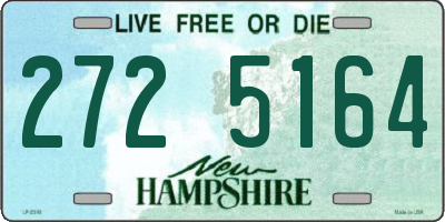 NH license plate 2725164