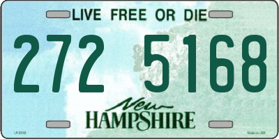 NH license plate 2725168