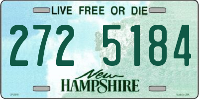 NH license plate 2725184