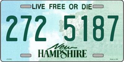 NH license plate 2725187