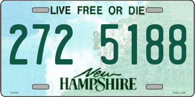 NH license plate 2725188