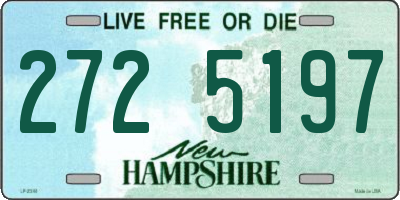 NH license plate 2725197