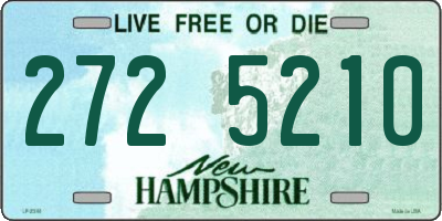 NH license plate 2725210