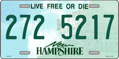 NH license plate 2725217
