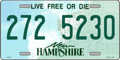 NH license plate 2725230