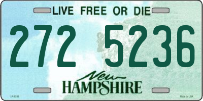 NH license plate 2725236