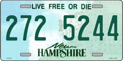 NH license plate 2725244
