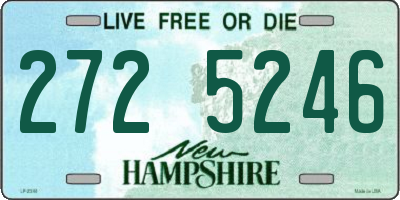 NH license plate 2725246