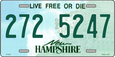 NH license plate 2725247