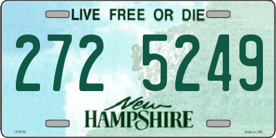 NH license plate 2725249