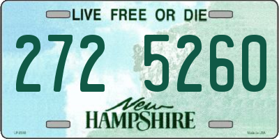 NH license plate 2725260