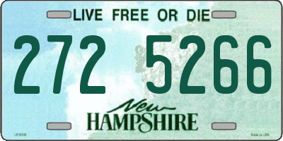 NH license plate 2725266