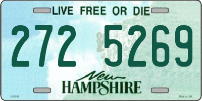NH license plate 2725269