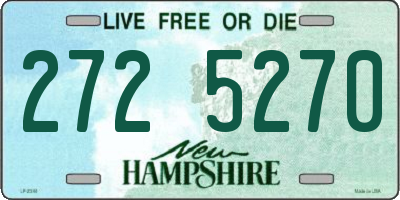 NH license plate 2725270