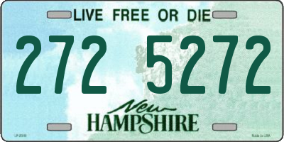 NH license plate 2725272