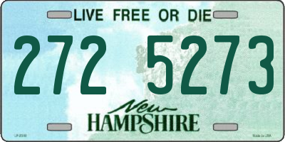 NH license plate 2725273