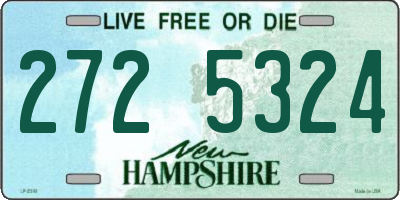 NH license plate 2725324