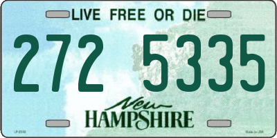 NH license plate 2725335