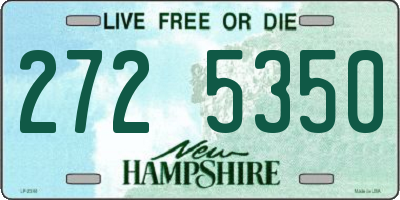 NH license plate 2725350