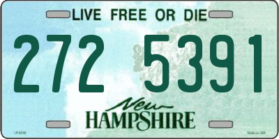 NH license plate 2725391