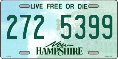 NH license plate 2725399