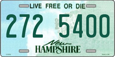 NH license plate 2725400