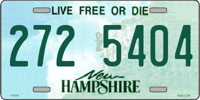 NH license plate 2725404