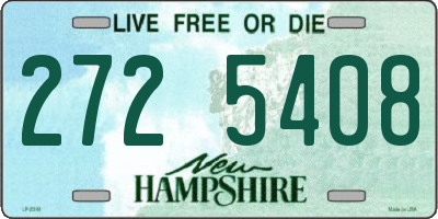 NH license plate 2725408
