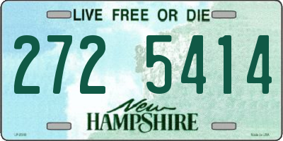 NH license plate 2725414